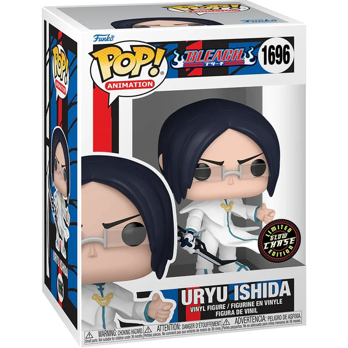 Funko Pop! Animation: Bleach – Uryu Ishida (Glow Chase) #1696 – Limited Edition