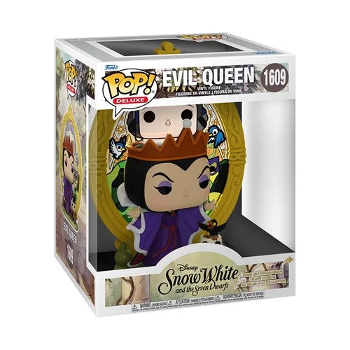 Snow White and the Seven Dwarfs Evil Queen Stained Glass Deluxe Funko Pop! Vinyl Figure #1609