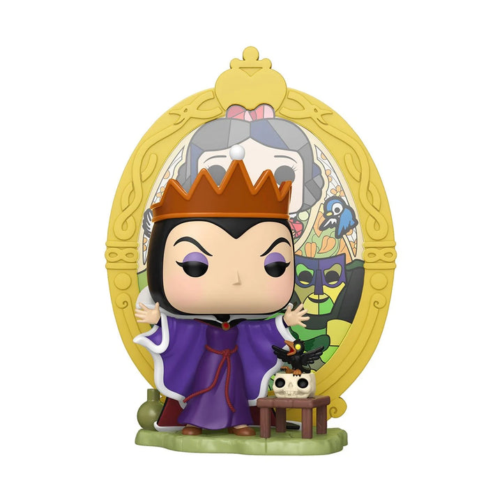 Snow White and the Seven Dwarfs Evil Queen Stained Glass Deluxe Funko Pop! Vinyl Figure #1609