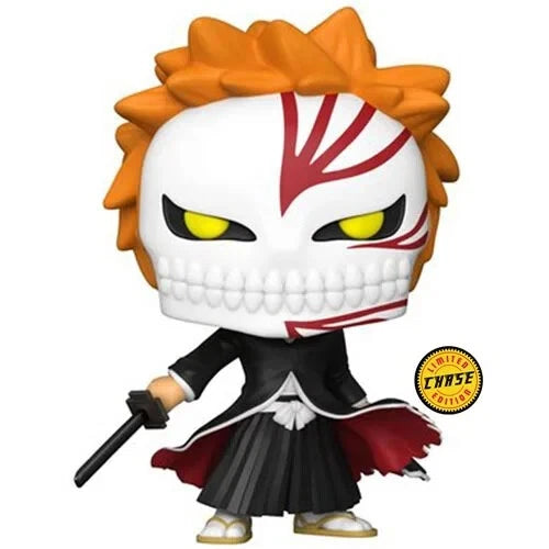 Funko Pop! Bleach – Ichigo (Limited Edition Chase Variant) AAA Anime Exclusive #1087 with Protective Box cover