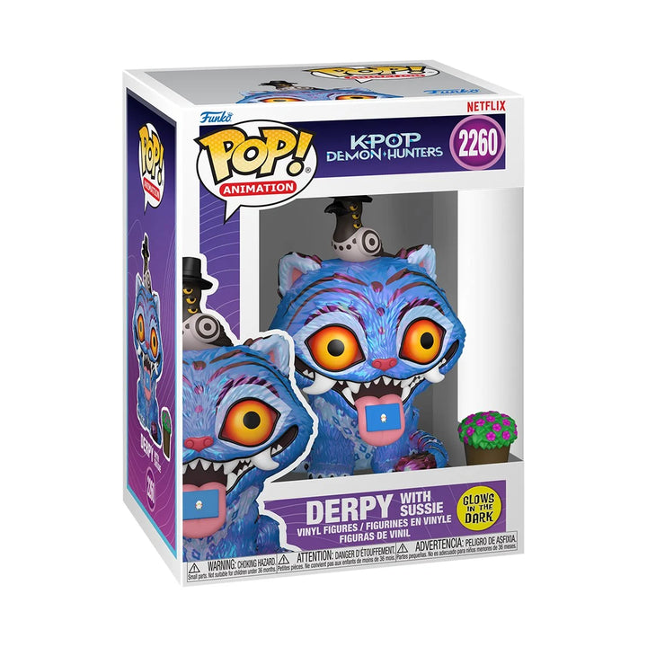 KPop Demon Hunters Derpy with Sussie (Glow-in-the-Dark) Funko Pop! Vinyl Figure #2260
