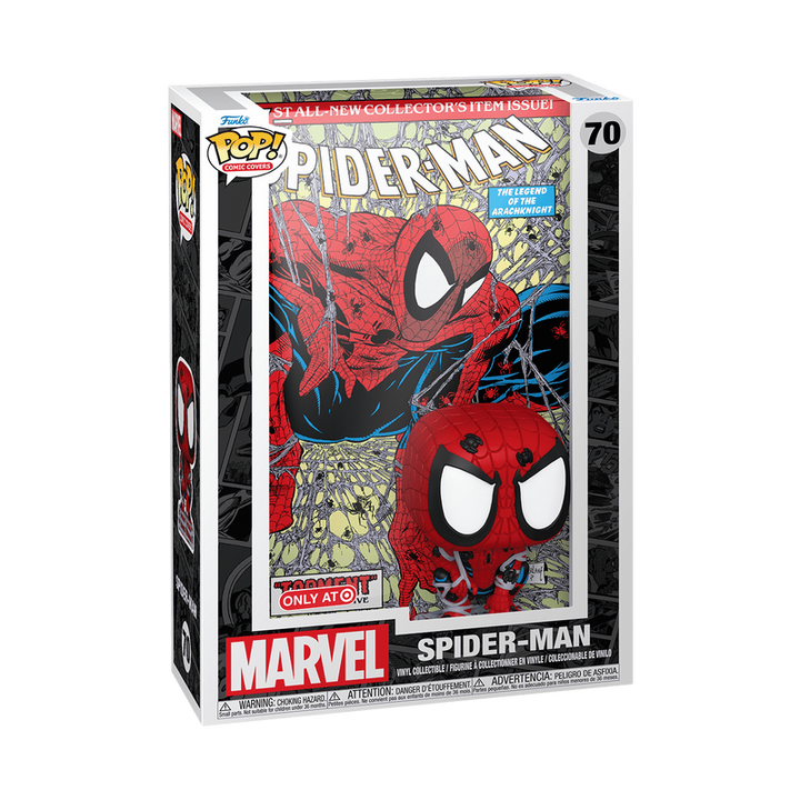 Funko POP! Spider-Man #70 Comic Book Cover - Target Exclusive