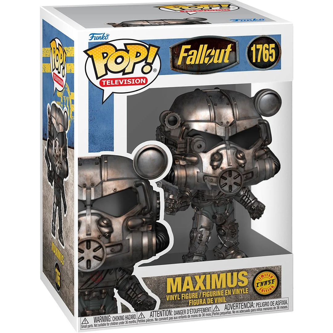 Funko POP! Fallout TV Show Maximus #1765 Chase Variant - Rare Brotherhood of Steel Collectible Figure