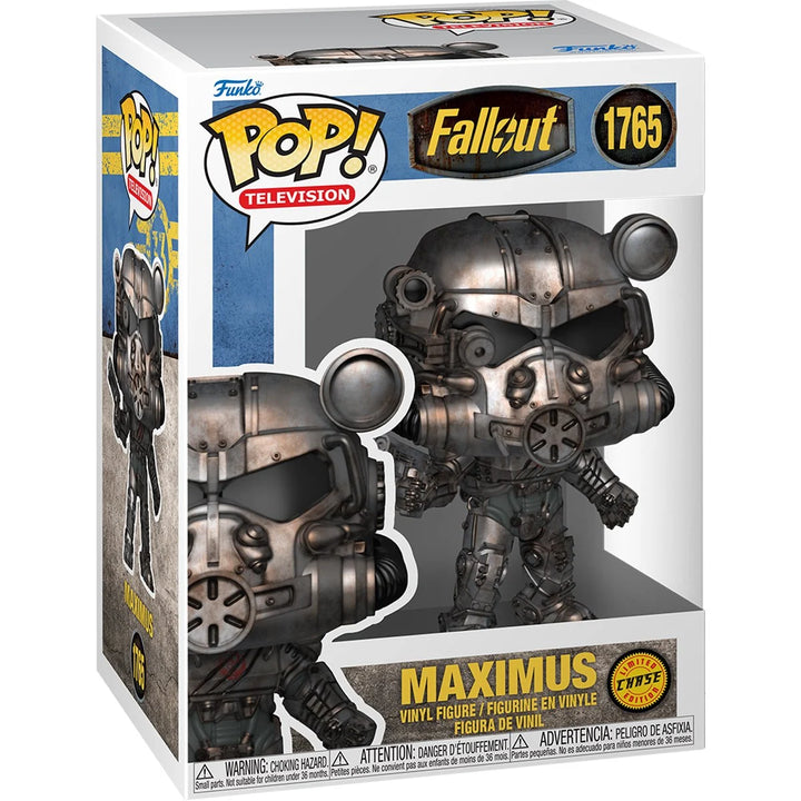 Funko POP! Fallout TV Show Maximus #1765 Chase Variant - Rare Brotherhood of Steel Collectible Figure