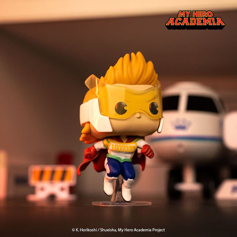 My Hero Academia Helmeted Mirio Togata (Lemillion) Funko Pop! Vinyl Figure (2024 Limited Edition Entertainment Expo Sticker)
