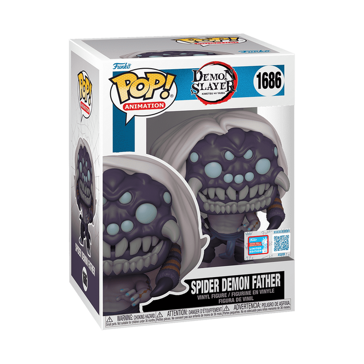FUNKO POP! DEMON SLAYER SPIDER DEMON FATHER LIMITED EDITION VINYL FIGURE - 2024 FALL CONVENTION EXCLUSIVE